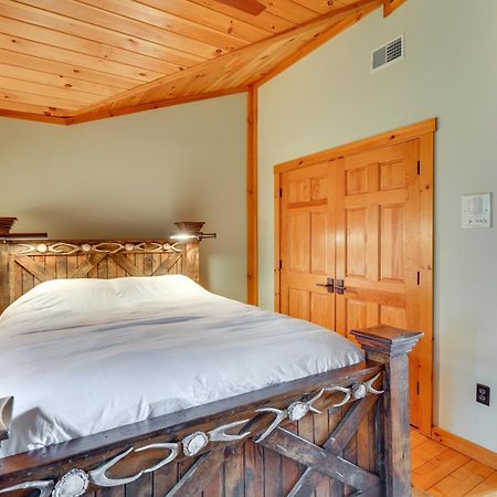 Luxury Log Cabin With Ev Charger And Mtn Views! Blairstown 外观 照片