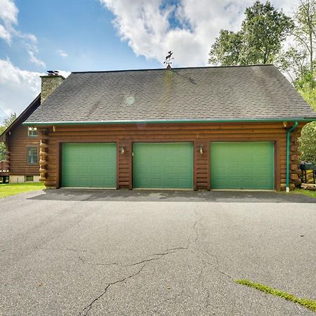 Luxury Log Cabin With Ev Charger And Mtn Views! Blairstown 外观 照片